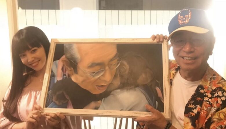 松下萌子と志村けん